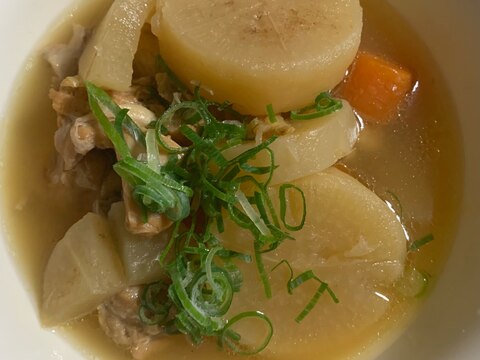 さっぱり鶏肉大根煮